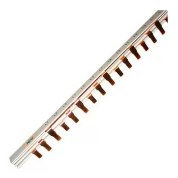 Шина соединительная PIN 3-фазная 63А (1м) Энергия, 5 шт - Электрика, НВА - Щитки и аксессуары для монтажа - Шины нулевые - . Магазин оборудования для автономного и резервного электропитания Ekosolar.ru в Красноярске