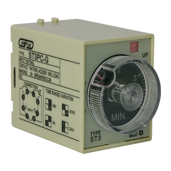 Реле времени 220V ST3PC-G (4-24h) Энергия - Электрика, НВА - Реле, автоматизация и управление - Реле времени - . Магазин оборудования для автономного и резервного электропитания Ekosolar.ru в Красноярске