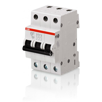 Автоматический выключатель ABB SH203L 3P 25А (С) 4,5kA - Электрика, НВА - Модульное оборудование - Автоматические выключатели - . Магазин оборудования для автономного и резервного электропитания Ekosolar.ru в Красноярске