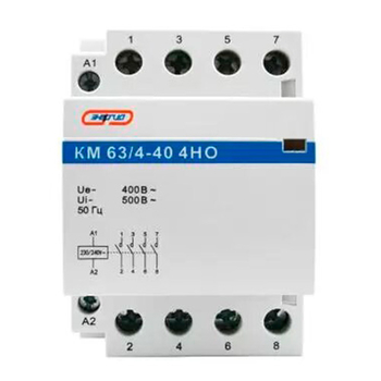 Модульный контактор КМ63/4P 40A 4НО Энергия - Электрика, НВА - Коммутационное оборудование - Контакторы - . Магазин оборудования для автономного и резервного электропитания Ekosolar.ru в Красноярске