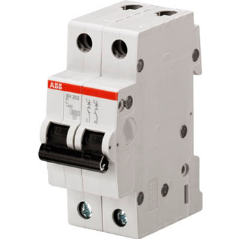 Автоматический выключатель ABB SH202L 2P 25А (С) 4,5kA - Электрика, НВА - Модульное оборудование - Автоматические выключатели - . Магазин оборудования для автономного и резервного электропитания Ekosolar.ru в Красноярске