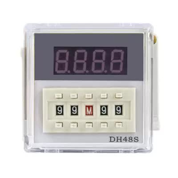 Реле времени цифровое 220V DH48S-2Z AC Энергия - Электрика, НВА - Реле, автоматизация и управление - Реле времени - . Магазин оборудования для автономного и резервного электропитания Ekosolar.ru в Красноярске