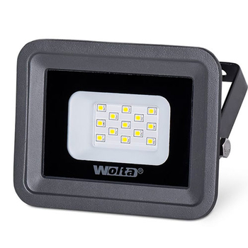 Светодиодный прожектор WOLTA WFL-10W/06W серый 5500K 10Вт SMD IP65 850Лм - Светильники - Прожекторы - . Магазин оборудования для автономного и резервного электропитания Ekosolar.ru в Красноярске