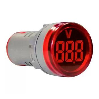 Индикатор значения напряжения AD22-RV красный Энергия - Электрика, НВА - Устройства управления и сигнализации - Сигнальная аппаратура - . Магазин оборудования для автономного и резервного электропитания Ekosolar.ru в Красноярске