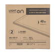 Панель ультратонкая светодиодная LightPhenomenON LT-UTP-01-IP40-40W-4000К - Светильники - Для общественных зданий - . Магазин оборудования для автономного и резервного электропитания Ekosolar.ru в Красноярске