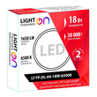 Светильник LightPhenomenON Downlight LT-TP-DL-04-18W-6500K накладной круглый Ф170 LED - Светильники - Светильники DOWNLIGHT - . Магазин оборудования для автономного и резервного электропитания Ekosolar.ru в Красноярске