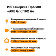 ИБП для котла Энергия Про 500 + Аккумулятор Grid 100 Ah 12 v (300Вт - 182мин) - ИБП и АКБ - ИБП для котлов - . Магазин оборудования для автономного и резервного электропитания Ekosolar.ru в Красноярске