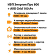 ИБП для котла Энергия Про 800 + Аккумулятор Grid 100 Ah 12 v (500Вт - 109мин) - ИБП и АКБ - ИБП для котлов - . Магазин оборудования для автономного и резервного электропитания Ekosolar.ru в Красноярске